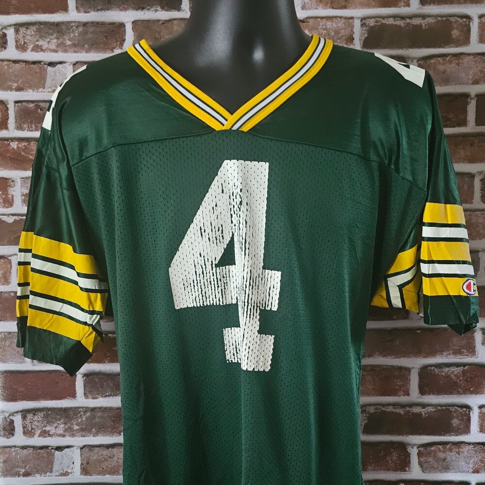 Brett Favre Green Bay Packers Vintage Champion Jersey Size 44/Large